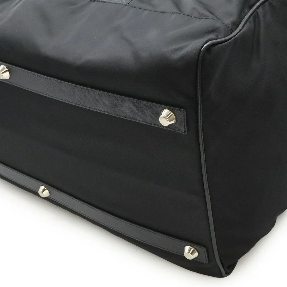 PRADA Black Leather Shoulder Bag - Picture 4 of 9